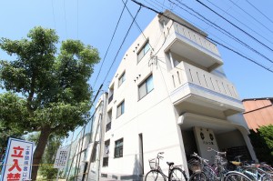鉄筋コンクリート造りの3階建て!